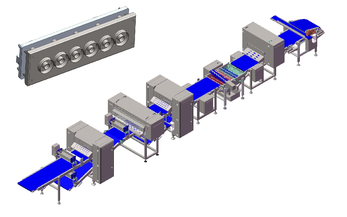 Donuts production line