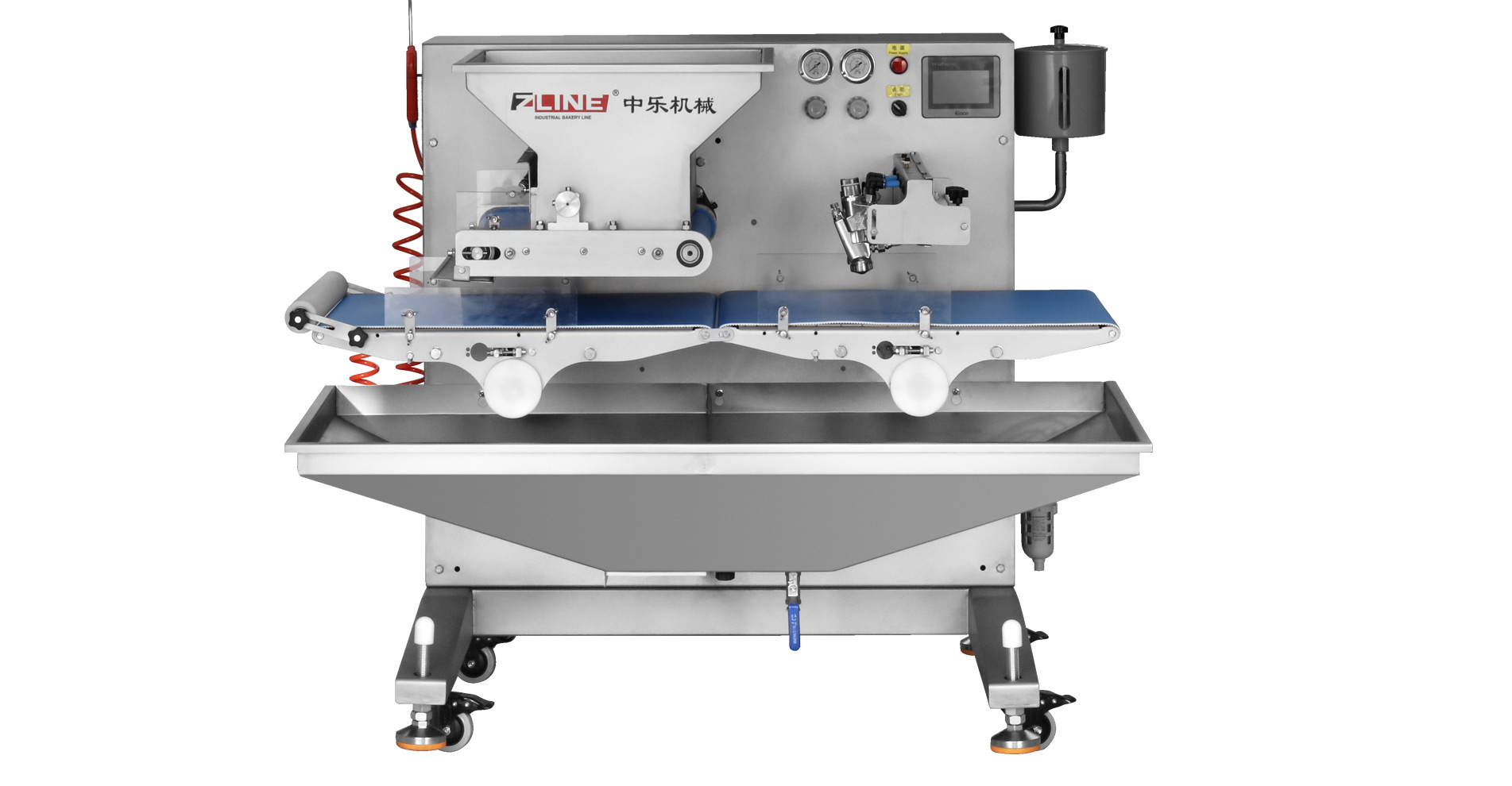 industrial ingredients spreading machine