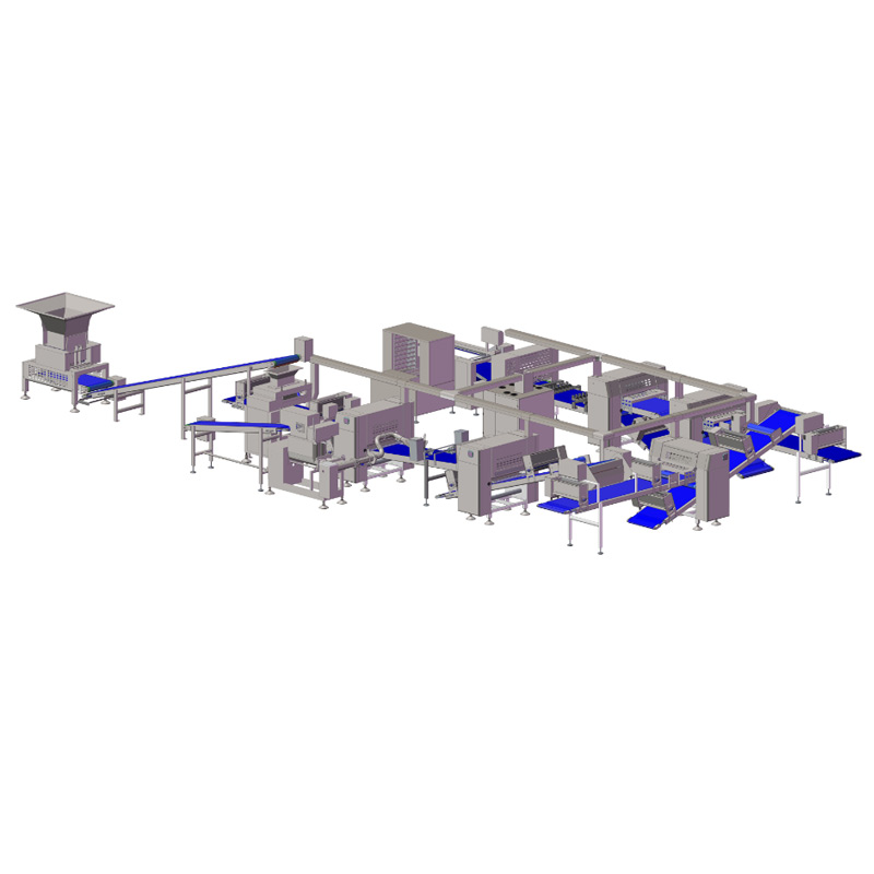frozen pastry dough  line